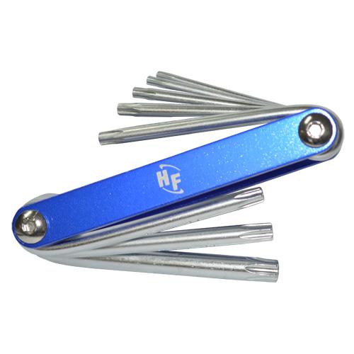 JOGO CHAVE TORX CANIVETE - 08pcs 91057 - HF